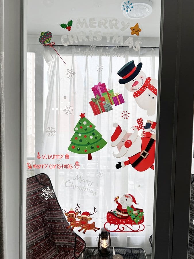 V BUNNY - Korean Children Fashion - #Kfashion4kids - Christmas Sticker - 2