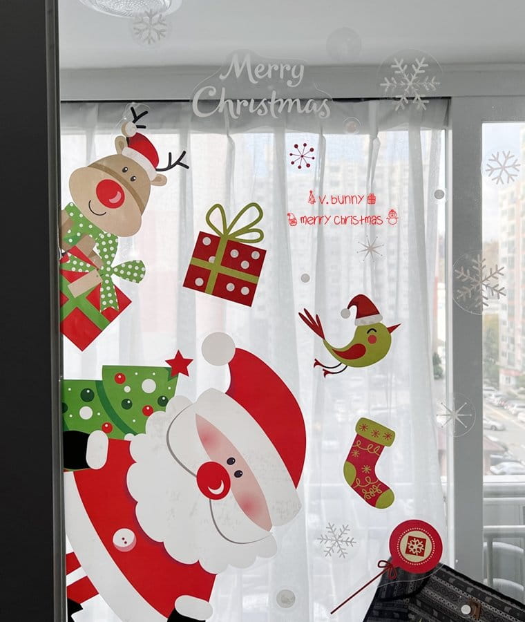 V BUNNY - Korean Children Fashion - #Kfashion4kids - Christmas Sticker - 7