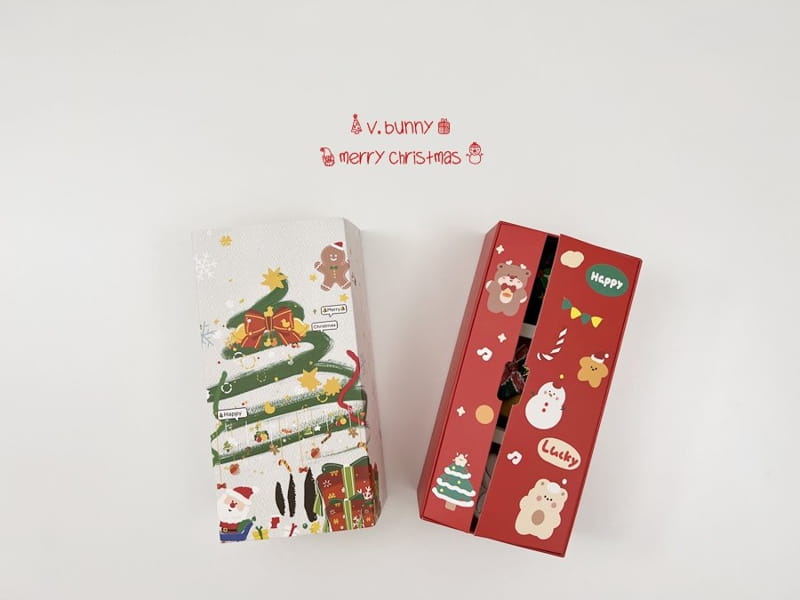 V BUNNY - Korean Children Fashion - #Kfashion4kids - Christmas Socks [set of 3] - 8