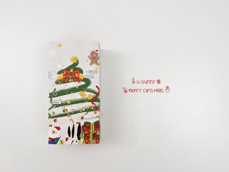 V BUNNY - Korean Children Fashion - #Kfashion4kids - Christmas Socks [set of 3] - 9