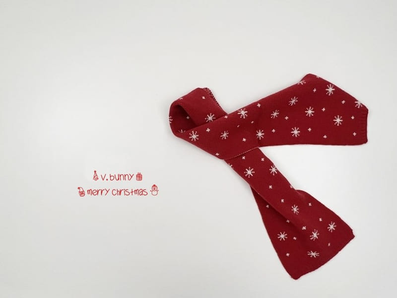 V BUNNY - Korean Children Fashion - #Kfashion4kids - Snow Flower Muffler Hat Set - 4