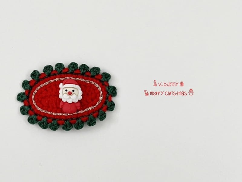 V BUNNY - Korean Children Fashion - #Kfashion4kids - Christmas Hairpin [set of 4]