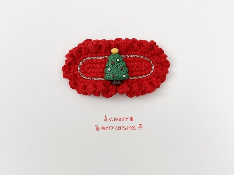 V BUNNY - Korean Children Fashion - #Kfashion4kids - Christmas Hairpin [set of 4] - 3