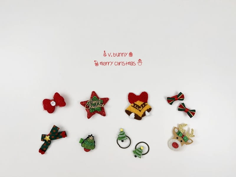 V BUNNY - Korean Children Fashion - #Kfashion4kids - Party Hairpin [set of 8] - 11