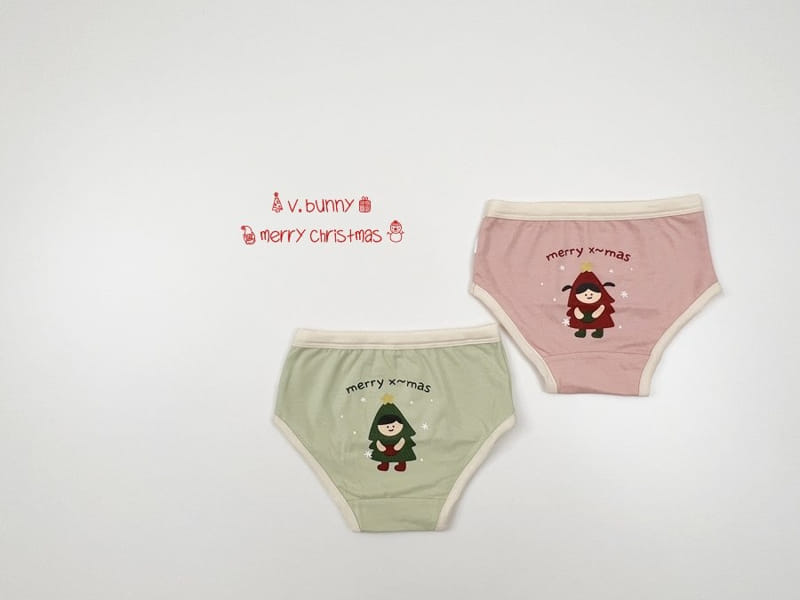 V BUNNY - Korean Children Fashion - #Kfashion4kids - Merry Merry Underwear [set of 3] - 7