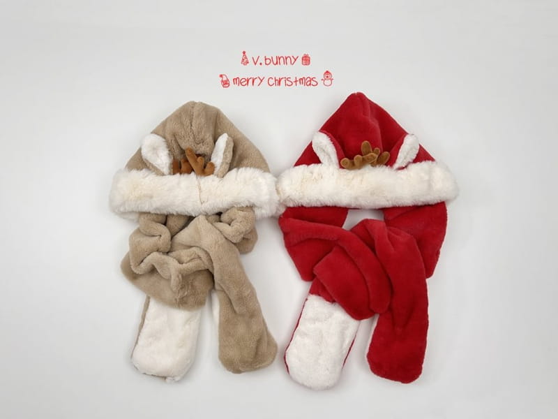 V BUNNY - Korean Children Fashion - #Kfashion4kids - Rudolf Hoody Muffler - 10