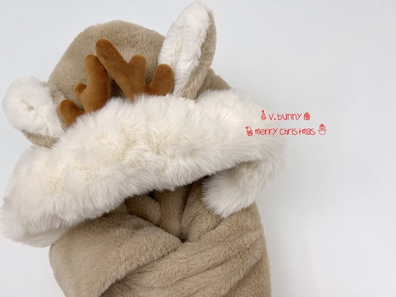 V BUNNY - Korean Children Fashion - #Kfashion4kids - Rudolf Hoody Muffler - 2