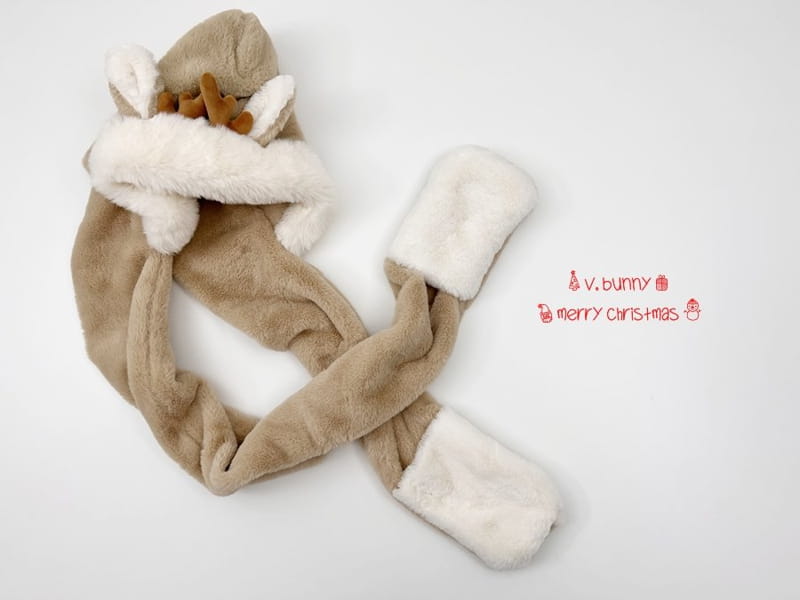 V BUNNY - Korean Children Fashion - #Kfashion4kids - Rudolf Hoody Muffler - 5