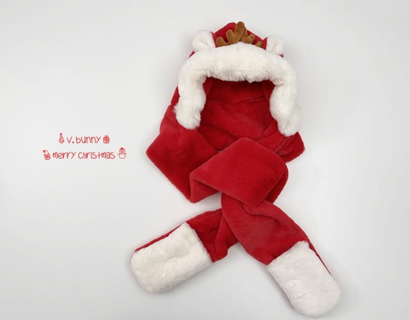 V BUNNY - Korean Children Fashion - #Kfashion4kids - Rudolf Hoody Muffler - 6
