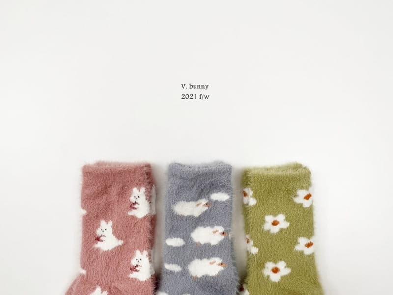 V BUNNY - Korean Children Fashion - #Kfashion4kids - Mongsil Sleep Socks [set of 3]