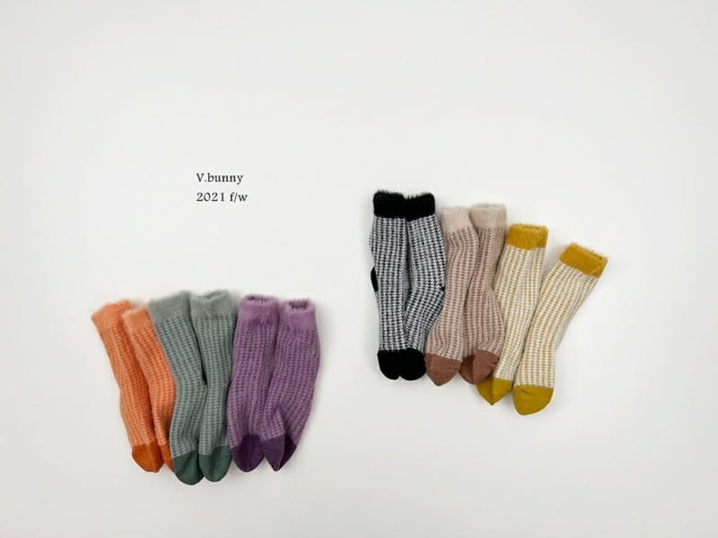V BUNNY - Korean Children Fashion - #Kfashion4kids - Fleece Socks [set of 3] - 7