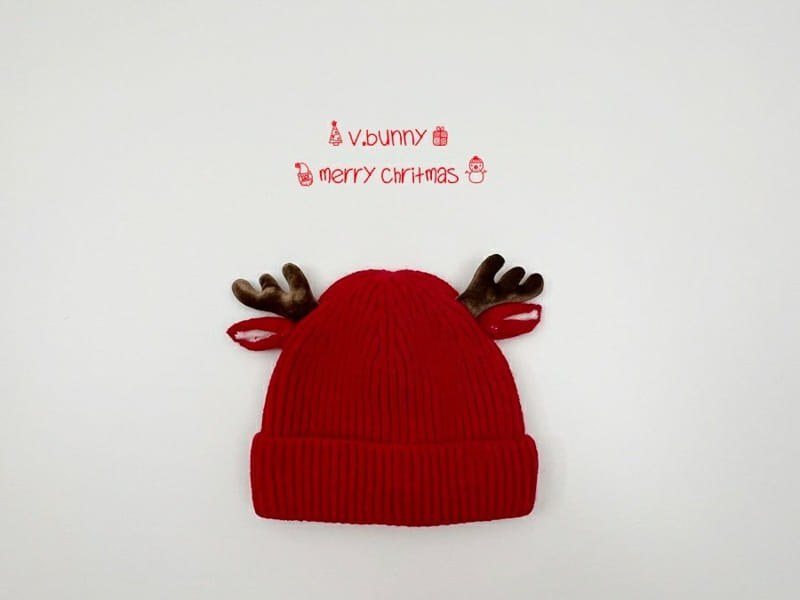 V BUNNY - Korean Children Fashion - #Kfashion4kids - Dear Christmas Bonnet Muffler Gloves Set - 2