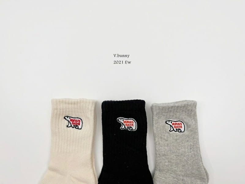 V BUNNY - Korean Children Fashion - #Kfashion4kids - Made Socks [set of 3] - 2