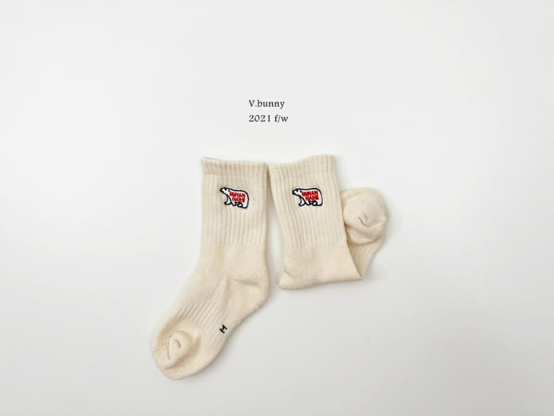 V BUNNY - Korean Children Fashion - #Kfashion4kids - Made Socks [set of 3] - 3