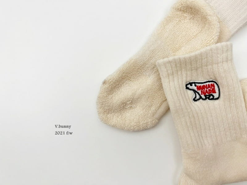 V BUNNY - Korean Children Fashion - #Kfashion4kids - Made Socks [set of 3] - 4