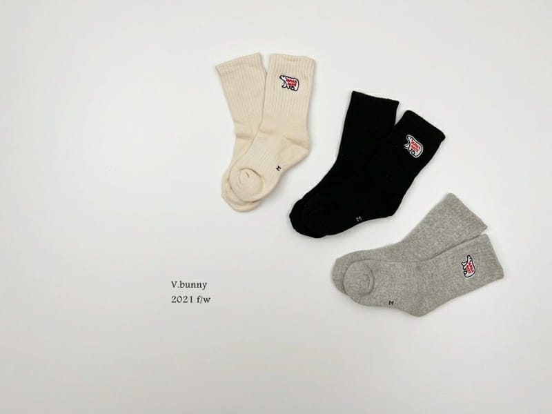 V BUNNY - Korean Children Fashion - #Kfashion4kids - Made Socks [set of 3] - 8