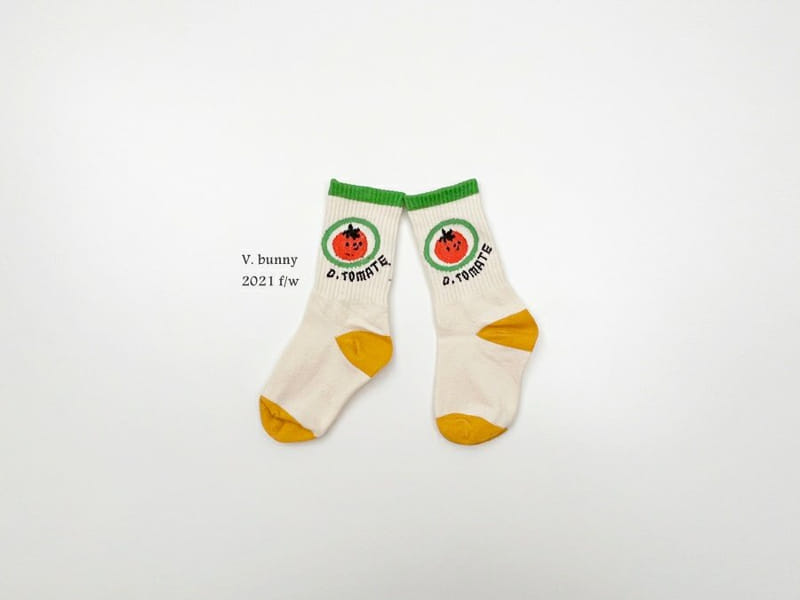 V BUNNY - Korean Children Fashion - #Kfashion4kids - Pain Socsk [set of 3] - 2
