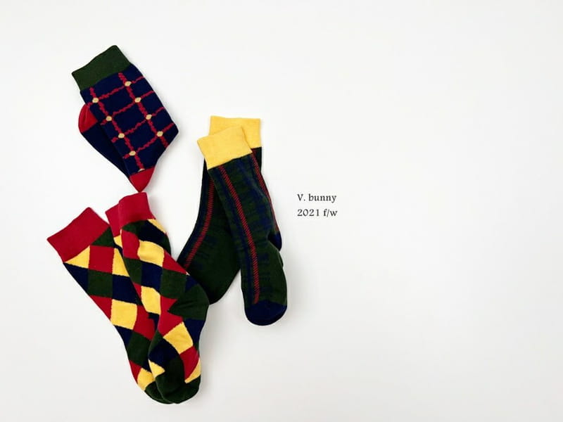 V BUNNY - Korean Children Fashion - #Kfashion4kids - Lalph Socsk [set of 3] - 7