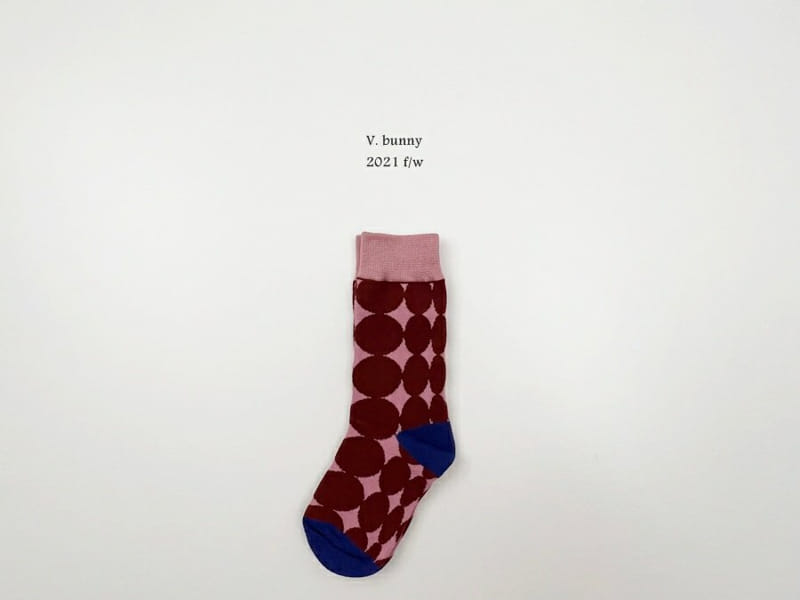 V BUNNY - Korean Children Fashion - #Kfashion4kids - Purple Purple Socks [set of 3] - 3