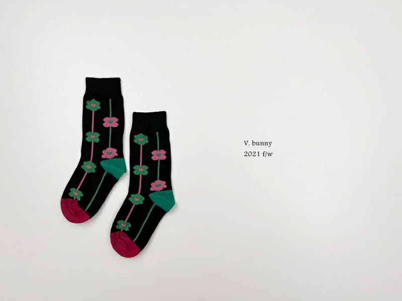 V BUNNY - Korean Children Fashion - #Kfashion4kids - Picnic Socks [set of 3] - 3