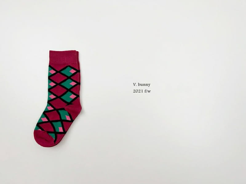 V BUNNY - Korean Children Fashion - #Kfashion4kids - Picnic Socks [set of 3] - 4
