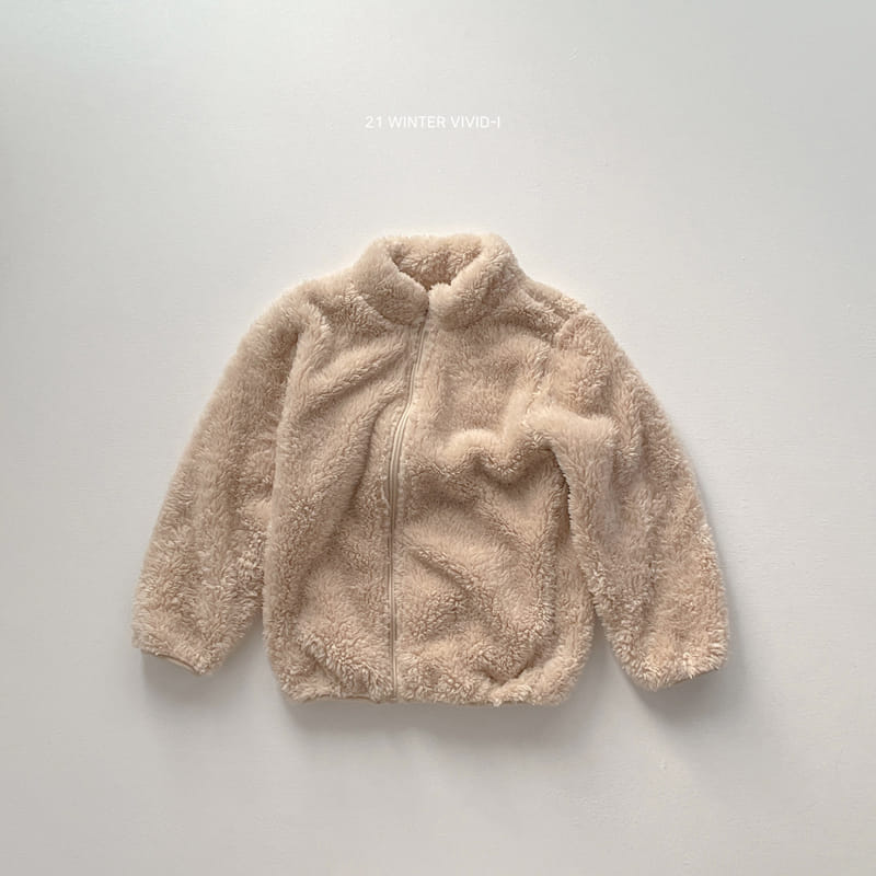 VIVID I - Korean Children Fashion - #Kfashion4kids - Vivid Fleece Jumper - 10