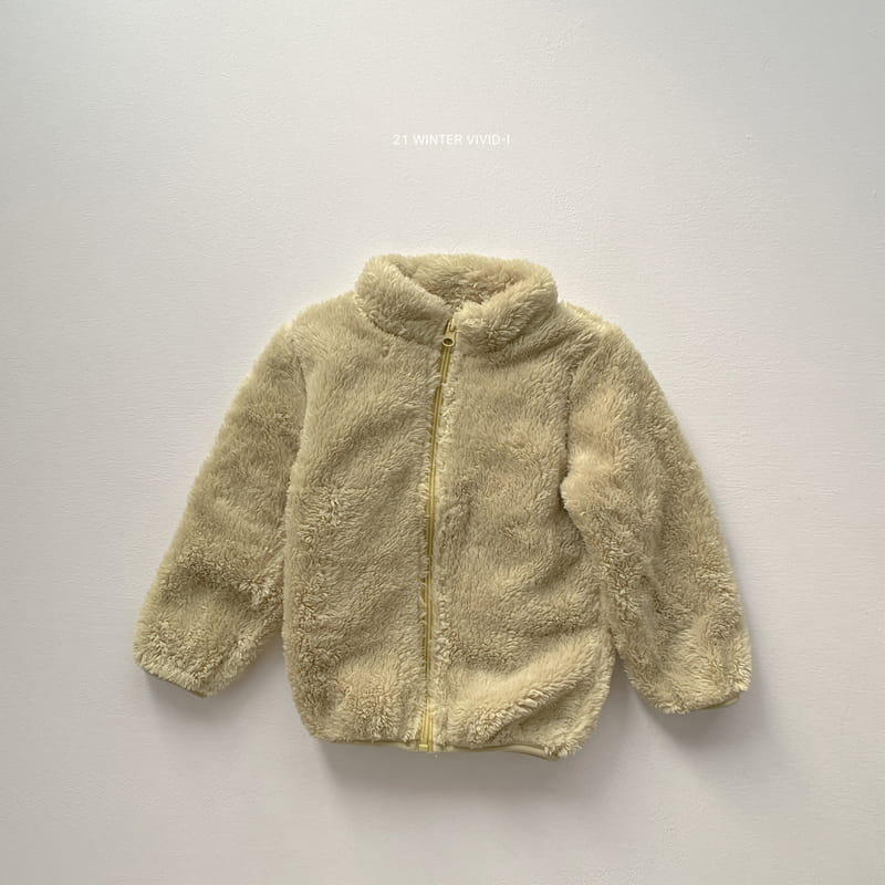 VIVID I - Korean Children Fashion - #Kfashion4kids - Vivid Fleece Jumper - 5