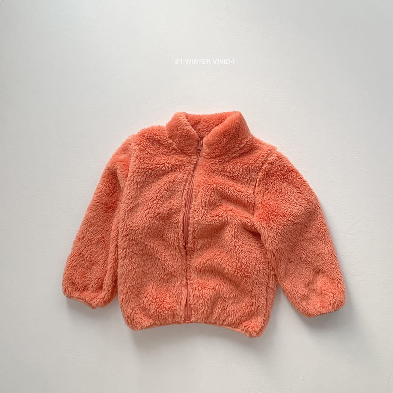 VIVID I - Korean Children Fashion - #Kfashion4kids - Vivid Fleece Jumper - 6