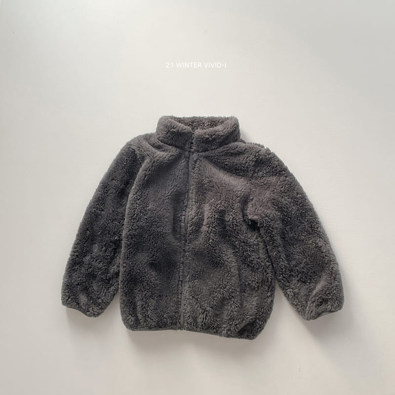 VIVID I - Korean Children Fashion - #Kfashion4kids - Vivid Fleece Jumper - 8