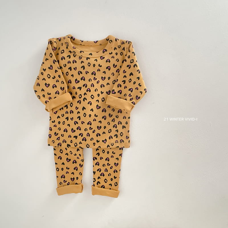 VIVID I - Korean Children Fashion - #Kfashion4kids - Heart Zebra Easywear - 3