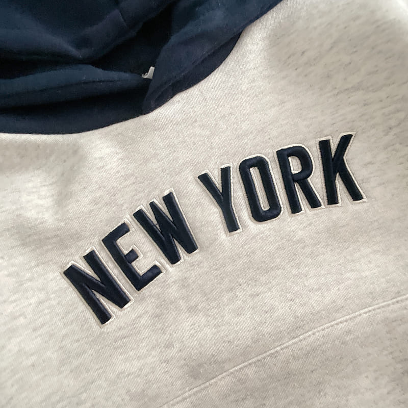VIVID I - Korean Children Fashion - #Kfashion4kids - Newyork Embroidery Hoody - 4