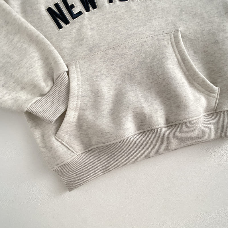 VIVID I - Korean Children Fashion - #Kfashion4kids - Newyork Embroidery Hoody - 5