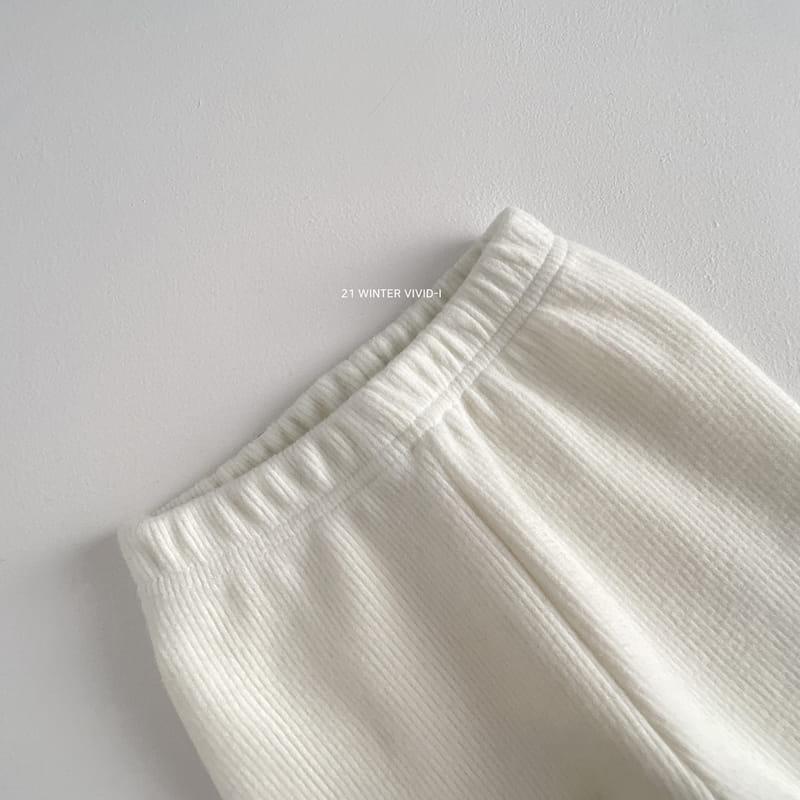 VIVID I - Korean Children Fashion - #Kfashion4kids - Fleece Color Leggings - 4