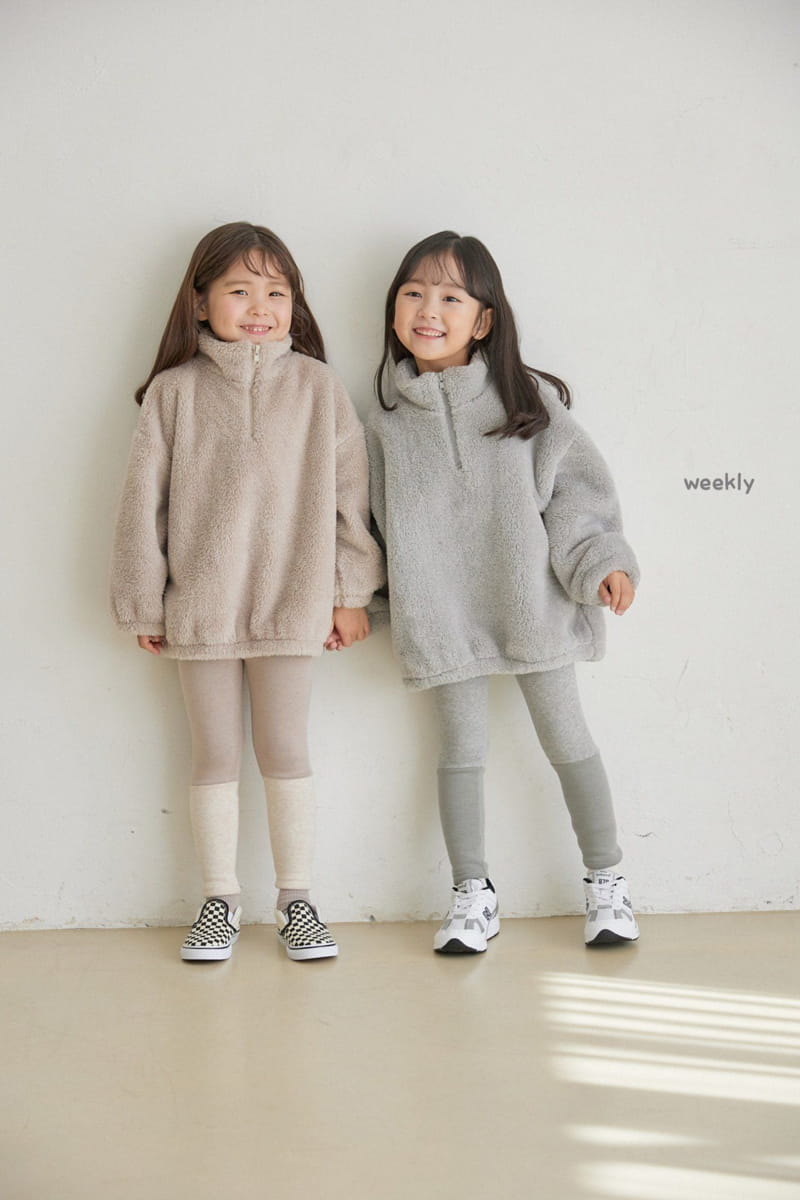 WEEKLY - Korean Children Fashion - #Kfashion4kids - Bebe Boa Anorak
