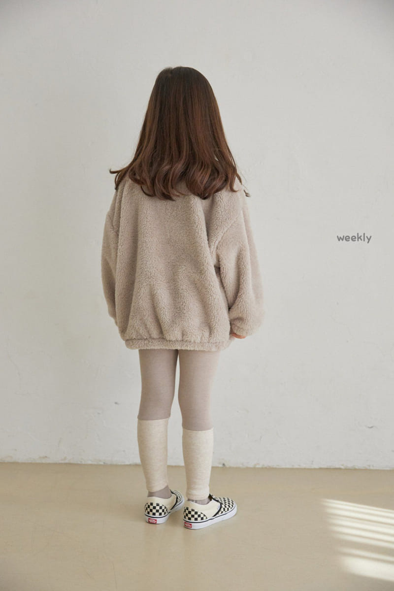 WEEKLY - Korean Children Fashion - #Kfashion4kids - Bebe Boa Anorak - 10