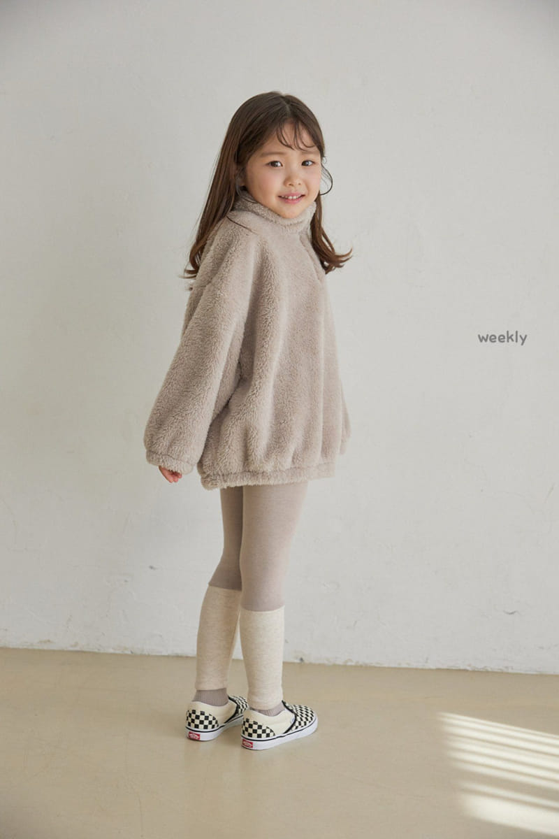 WEEKLY - Korean Children Fashion - #Kfashion4kids - Bebe Boa Anorak - 11