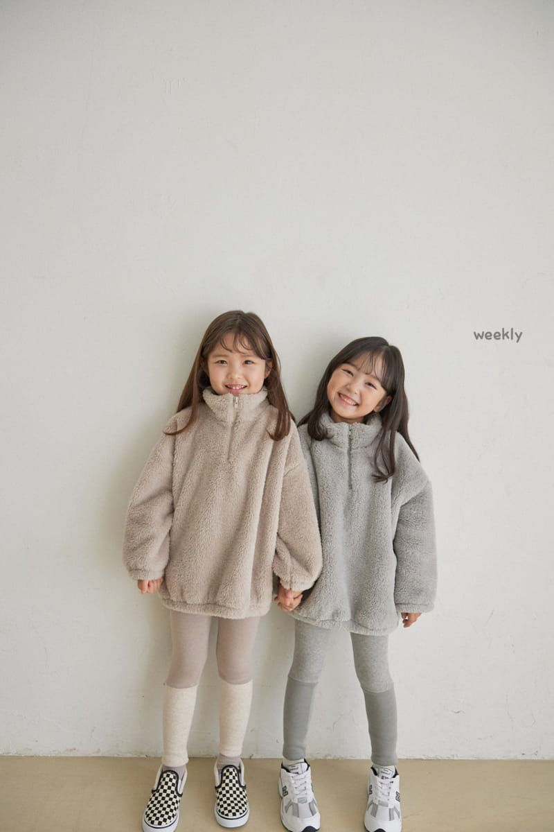 WEEKLY - Korean Children Fashion - #Kfashion4kids - Bebe Boa Anorak - 3