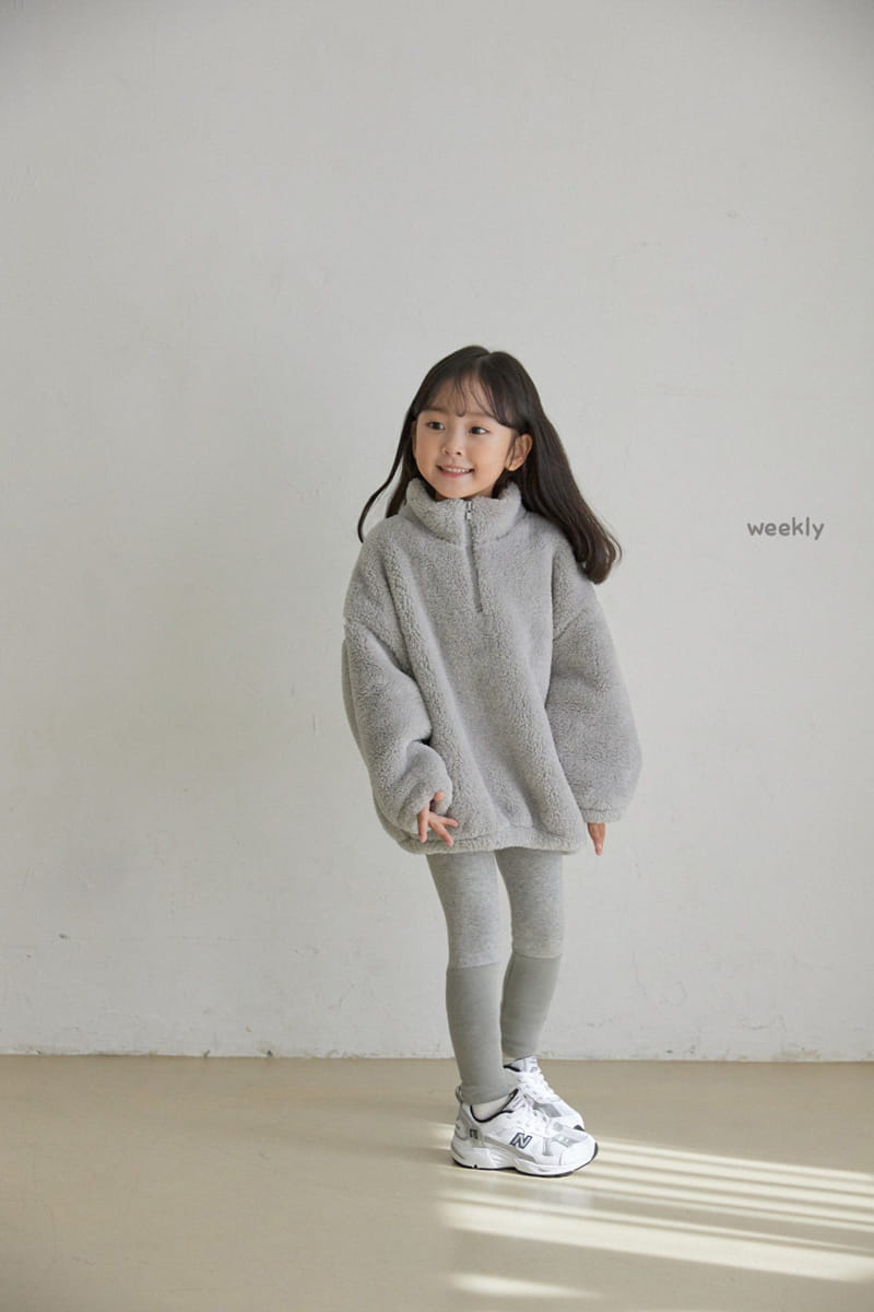 WEEKLY - Korean Children Fashion - #Kfashion4kids - Bebe Boa Anorak - 4