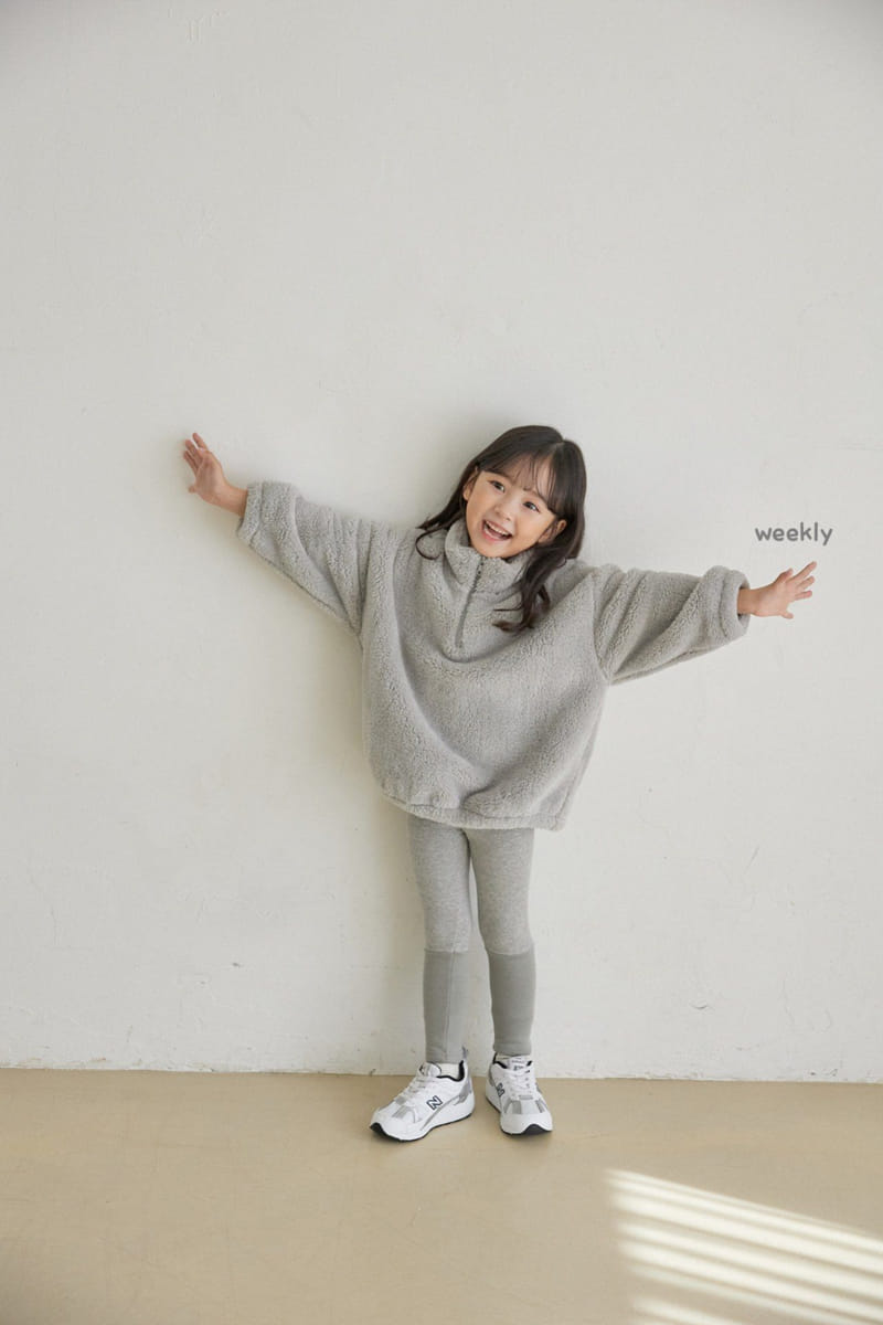 WEEKLY - Korean Children Fashion - #Kfashion4kids - Bebe Boa Anorak - 5