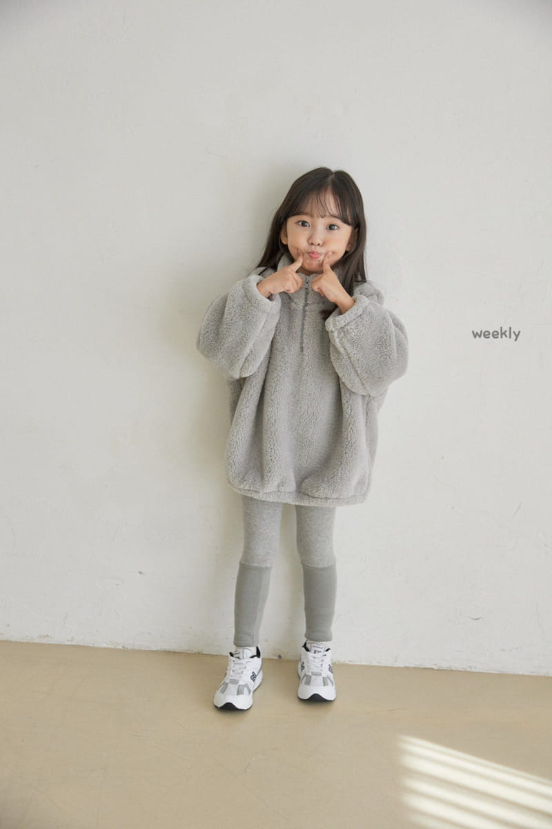 WEEKLY - Korean Children Fashion - #Kfashion4kids - Bebe Boa Anorak - 6