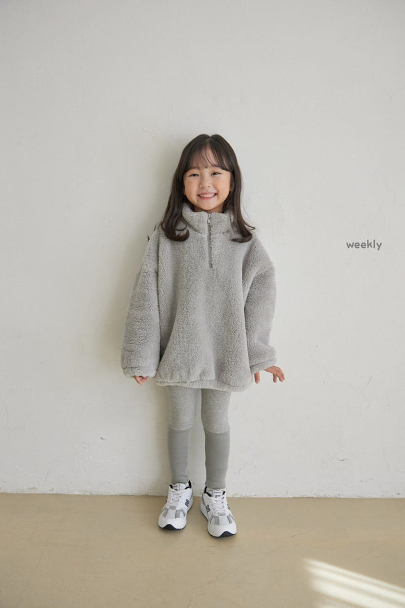 WEEKLY - Korean Children Fashion - #Kfashion4kids - Bebe Boa Anorak - 7