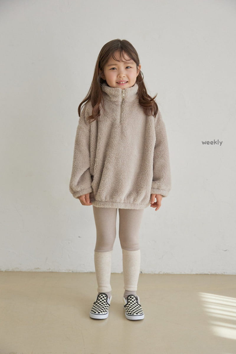 WEEKLY - Korean Children Fashion - #Kfashion4kids - Bebe Boa Anorak - 8