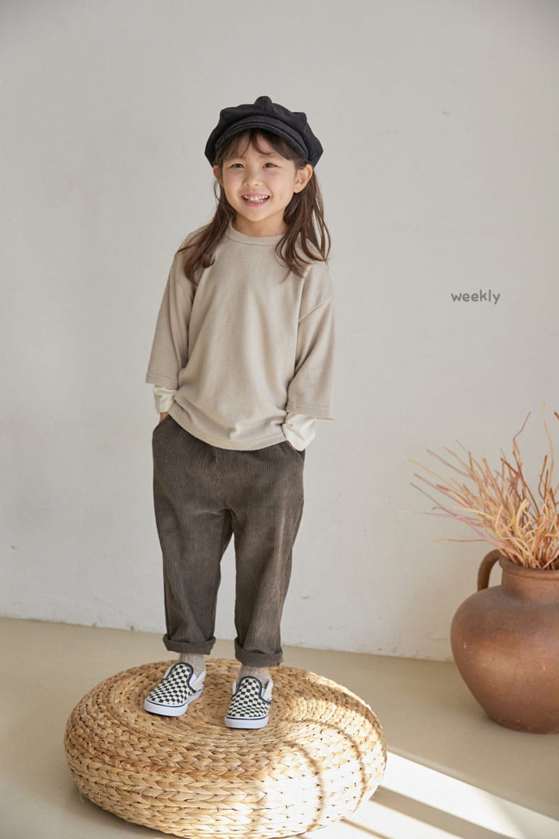 WEEKLY - Korean Children Fashion - #Kfashion4kids - Butter Capri Sleeves Vest