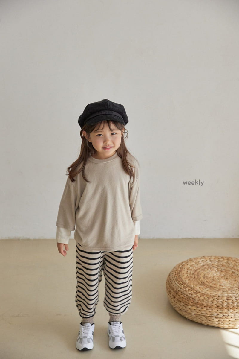 WEEKLY - Korean Children Fashion - #Kfashion4kids - Butter Capri Sleeves Vest - 10