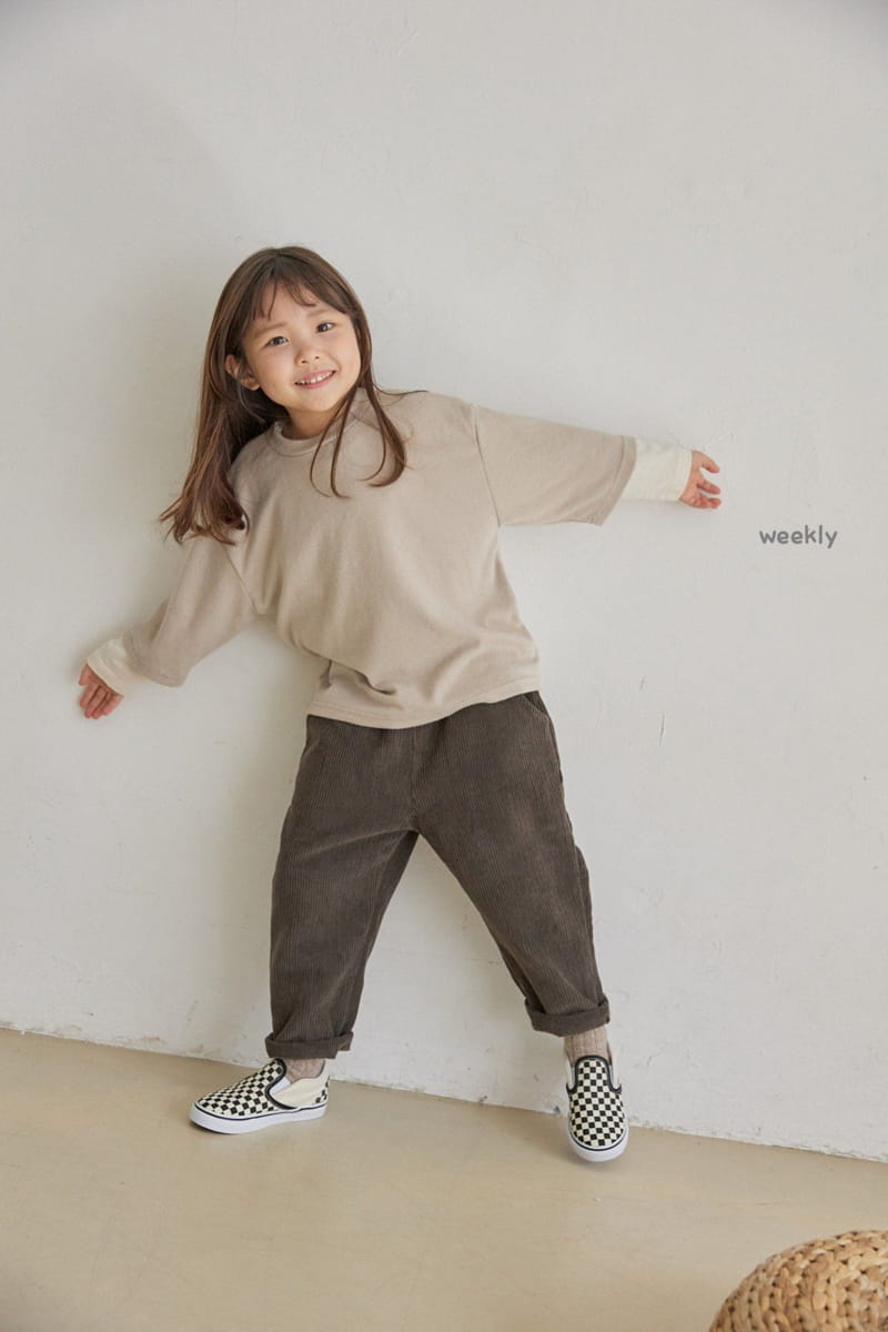 WEEKLY - Korean Children Fashion - #Kfashion4kids - Butter Capri Sleeves Vest - 4