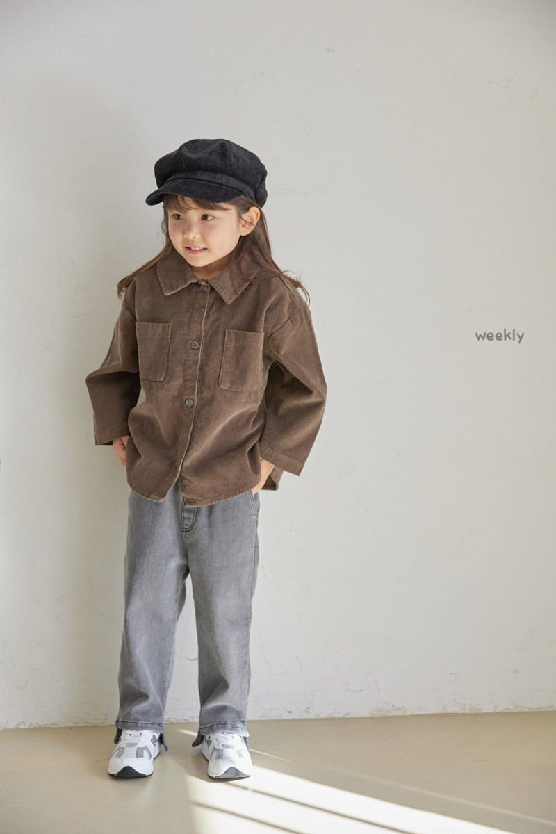 WEEKLY - Korean Children Fashion - #Kfashion4kids - Mori Rib Shirt