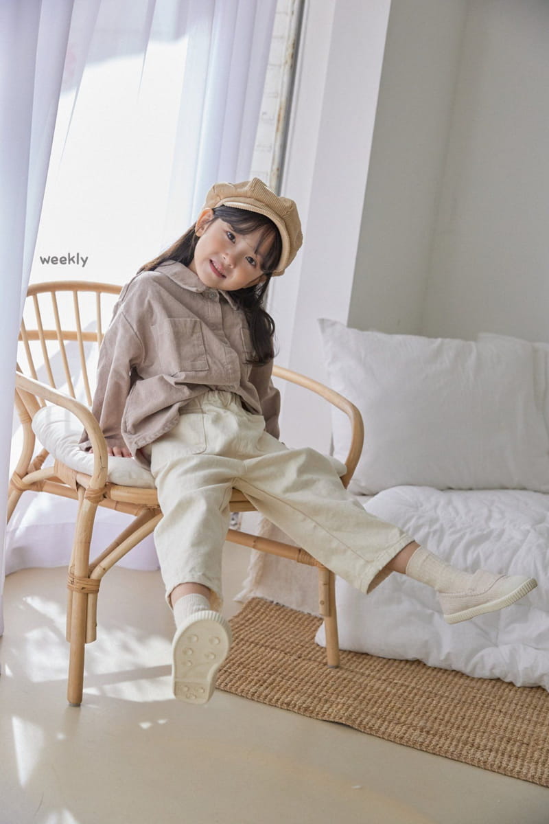 WEEKLY - Korean Children Fashion - #Kfashion4kids - Mori Rib Shirt - 10