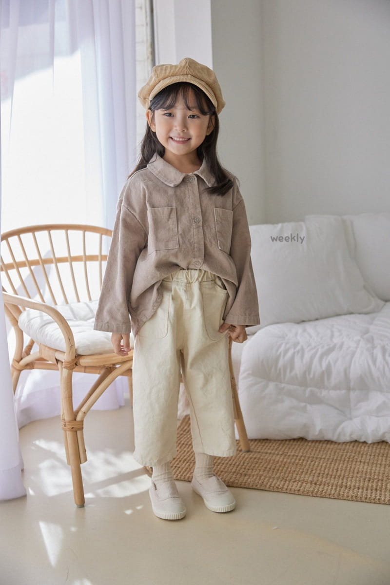 WEEKLY - Korean Children Fashion - #Kfashion4kids - Mori Rib Shirt - 11