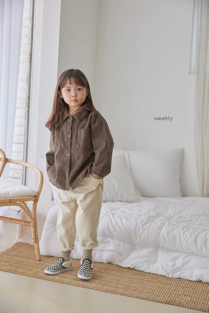 WEEKLY - Korean Children Fashion - #Kfashion4kids - Mori Rib Shirt - 12