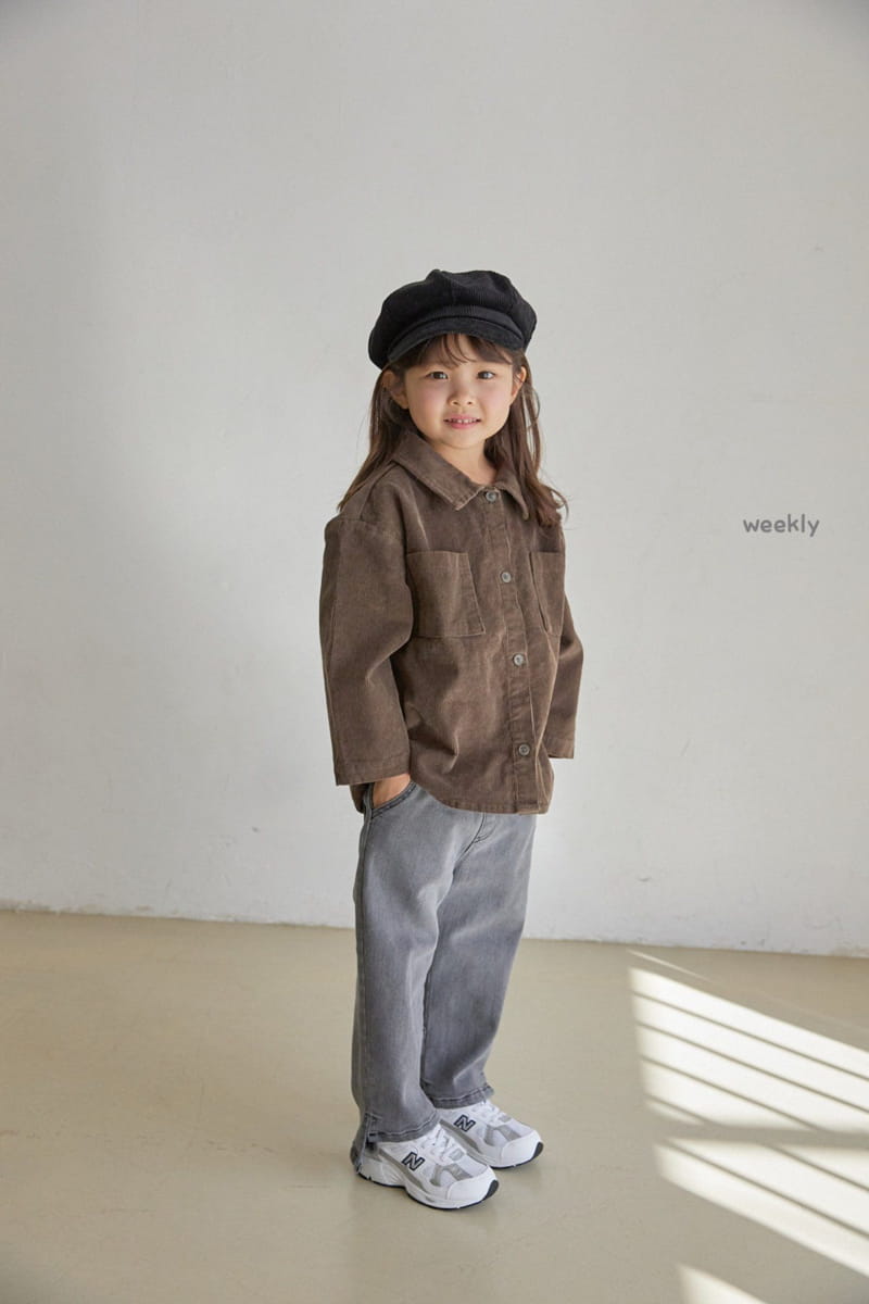WEEKLY - Korean Children Fashion - #Kfashion4kids - Mori Rib Shirt - 3
